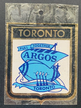 Load image into Gallery viewer, 1956 - 1975 Vintage Unused CFL Football Toronto Argonauts Helmet Decal Sticker