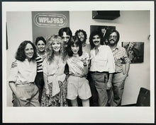Load image into Gallery viewer, 1980's Type 1 Photo Stevie Nicks + Joan Jett New York City Radio Station Visit