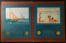 Load image into Gallery viewer, 1940 Shell Canada Salesman Sample Calendar + Original Portfolio Old Oil Gas VTG
