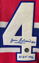 Load image into Gallery viewer, Jean Beliveau Autographed Montreal Canadiens CCM NHL Hockey Jersey COA HOF