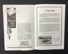 Load image into Gallery viewer, 1935 Canadian American Hockey League Program Boston Cubs Vs Quebec Beaver