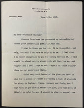 Load image into Gallery viewer, 1908 Signed Letter Autographed 28th United States President Woodrow Wilson JSA