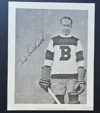 Load image into Gallery viewer, 1933-34 Boston Bruins Program Insert NHL Hockey Photo Percy Galbraith