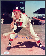Load image into Gallery viewer, Warren Spahn Signed Milwaukee Braves Photo Autographed MLB Baseball HOF 8x10 JSA