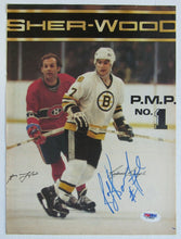Load image into Gallery viewer, NHL Hockey Boston Bruins Ray Bourque Autograph Signed Page PSA / DNA Certified