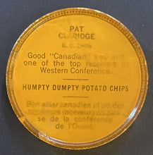 Load image into Gallery viewer, 1963 Nalley's Potato Chips CFL Football Token Plastic Coin #147 Pat Claridge