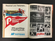 Load image into Gallery viewer, 1977 National League Championship Baseball Program + Ticket Dodgers vs Phillies