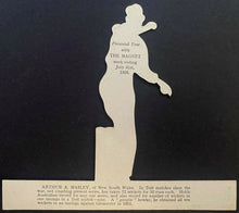 Load image into Gallery viewer, 1996 Issue UK Magazine The Magnet Australian Stand Up Cricket Player Figure
