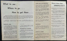 Load image into Gallery viewer, 1967 Mosport Race Track Photo Celebrating 1st Grand Prix Canada + Brochure