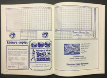 Load image into Gallery viewer, 1982 Knoxville Blue Jays Baseball Program Bill Meyer Stadium Southern League
