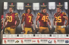 Load image into Gallery viewer, 2018 University Of Southern California USC Football Full Set Proof Tickets x6