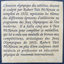 Load image into Gallery viewer, 1993 Canadian Olympic Association Medal Presented to IOC Member James Worrall