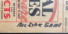 Load image into Gallery viewer, 1939 Baseball All Star Game Program + Ticket New York Yankee Stadium Lou Gehrig