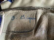Load image into Gallery viewer, 1960's Professional Hockey Gloves Montreal Canadiens Team Colours Game Wear