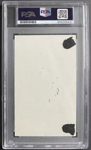Load image into Gallery viewer, 1967 Eddie Rickenbacker Signed Autographed Card Pilot PSA/DNA Authenticated
