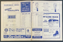 Load image into Gallery viewer, 1949 NHL Hockey Stanley Cup Game 1 Program Detroit Red Wings Toronto Maple Leafs