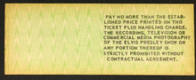 Load image into Gallery viewer, 1977 Elvis Presley Concert Ticket Indiana State University Hulman Civic Center