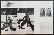 Load image into Gallery viewer, 1967-1968 NHL Detroit Red Wings Yearbook Autographed By Crozier Smith, Anderson