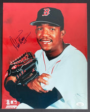 Load image into Gallery viewer, Pedro Martinez Autographed Signed Oversized MLB Baseball Photo Red Sox JSA COA