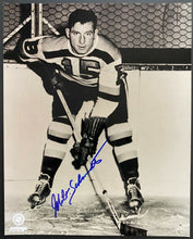 Load image into Gallery viewer, Signed NHL Hockey Hall Of Fame Boston Bruins Milt Schmidt Autographed Photograph