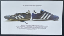 Load image into Gallery viewer, Terry Fox 25th Anniversary Adidas Orion Shoes 1980 Marathon Of Hope Size 7.5 USA