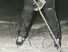 Load image into Gallery viewer, Early 1980's David Shaw + Mike Hough Kitchener Rangers Autographed Hockey Photo