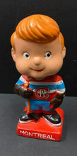 Load image into Gallery viewer, 1962 Montreal Canadiens Mini Bobblehead Nodder Vintage NHL Hockey Original Box