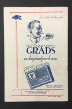 Load image into Gallery viewer, 1935 Canadian American Hockey League Program Boston Cubs Vs Quebec Beaver