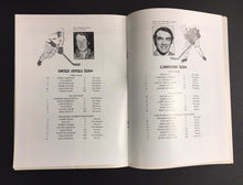 Load image into Gallery viewer, 1976 WHA 4th All Star Hockey Game Program Feat Howe Hull Keon Cheevers Mahovlich
