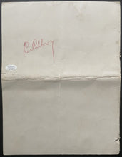 Load image into Gallery viewer, 1930's Cotton Club Menu Autographed Cab Calloway Signed Back JSA COA