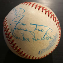 Load image into Gallery viewer, 1989 MLB Baseball Signed Ball Mays Mantle Snider Autographed Cooperstown Package