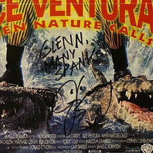 Load image into Gallery viewer, 1995 Ace Ventura 2 Signed Jim Carrey Movie Poster Autographed Authenticated JSA