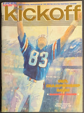 Load image into Gallery viewer, 1983 USFL Inaugural Season Championship Game Program Philadelphia vs Michigan