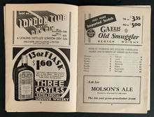 Load image into Gallery viewer, 1932 Montreal Forum Program Howie Morenz NHL Leading Scorer Canadiens NHL Hockey