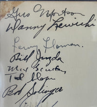Load image into Gallery viewer, 1950-51 Toronto Maple Leafs Team Autographed Signed Slabbed Postcard NHL Beckett