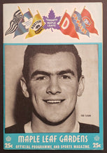 Load image into Gallery viewer, 1957 Maple Leaf Gardens OHA Junior A Program Ottawa Junior Canadiens v Marlboros