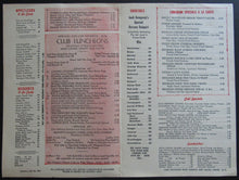 Load image into Gallery viewer, 1964 Jack Dempsey New York City Restaurant Menu + Special Cocktail Card Boxing