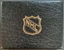 Load image into Gallery viewer, 1982 NHL Hockey Hall of Fame Signed Induction Program Autographed + HOF Coin JSA