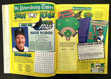 Load image into Gallery viewer, 1998 Tampa Bay Inaugural Game Program Tropicana Field First Game Devil Rays MLB