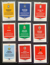 Load image into Gallery viewer, Lot of 9 Panini-Donruss Soccer Trading Cards Roberto Firmino Eden Hazard Futbol