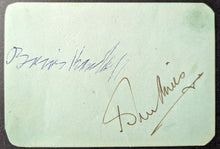 Load image into Gallery viewer, Boris Karloff Autographed Note Page Signed Paper English Actor LOA JSA