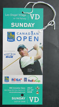 Load image into Gallery viewer, 2008 Canadian Open Golf Program Pairing Booklet + Round 4 Daily Sheet + Ticket