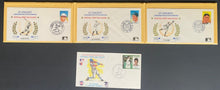 Load image into Gallery viewer, 1939 Babe Ruth Lou Gehrig Ty Cobb Joe DiMaggio First Day Covers St. Vincent MLB