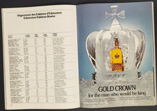Load image into Gallery viewer, 1979 Olympic Stadium Grey Cup Program Montreal vs Edmonton + Ticket Stub CFL