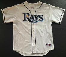 Load image into Gallery viewer, Evan Longoria Retail Replica Tampa Bay Rays Jersey MLB Baseball Majestic Large