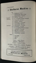 Load image into Gallery viewer, 1965 NHL Oldtimers vs Shelurne Huskies Hockey Program Vintage Sports