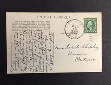 Load image into Gallery viewer, 1920 Stadium College New York City Postcard Baseball Vintage Post Card USA Stamp