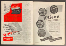 Load image into Gallery viewer, 1945 Spalding Intercollegiate Football Athletic Journal Magazine Sports Program
