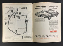 Load image into Gallery viewer, 1972 L&M Monterey Grand Prix Laguna Seca Continental 5000 Championship Program