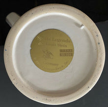 Load image into Gallery viewer, 1991 Vintage Anheuser Busch Budweiser Joe Louis Sports Legend Stein COA
